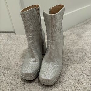 Silver Booties